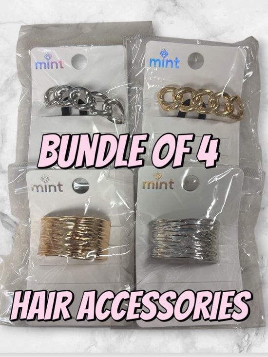 Mint Accessories - Hair Scrunchies Bundle Of 4 NIP